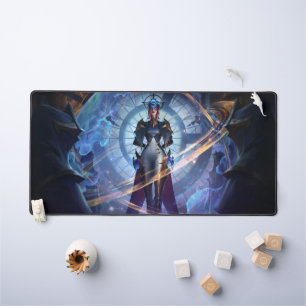 Steel Shadow Gaming Desk Mat   Assassin-Ästhetik Schreibtischunterlage