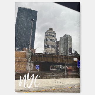 Steel & Sky NYC Magnet