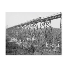 Steel Viaduct Over des Moines River