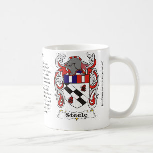 Steele Familien-Wappen Tasse