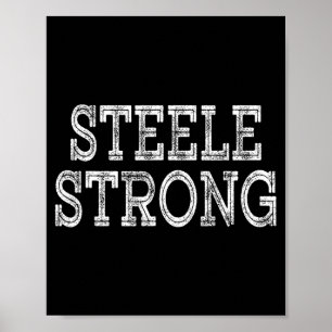 STEELE Starkes Squad-Familientreffen-Team mit dem Poster