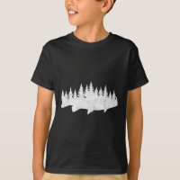 Steelhead-Angeln - Wald Treeline Forellen Fischer