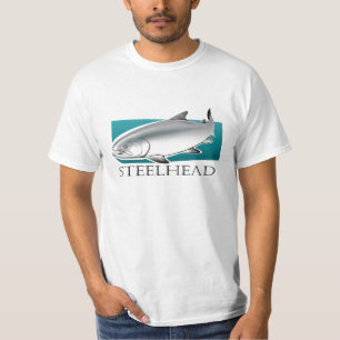 Steelhead-Angler-T-Shirt für den Angler. T-Shirt