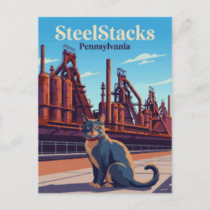 SteelStacks USA Postkarte