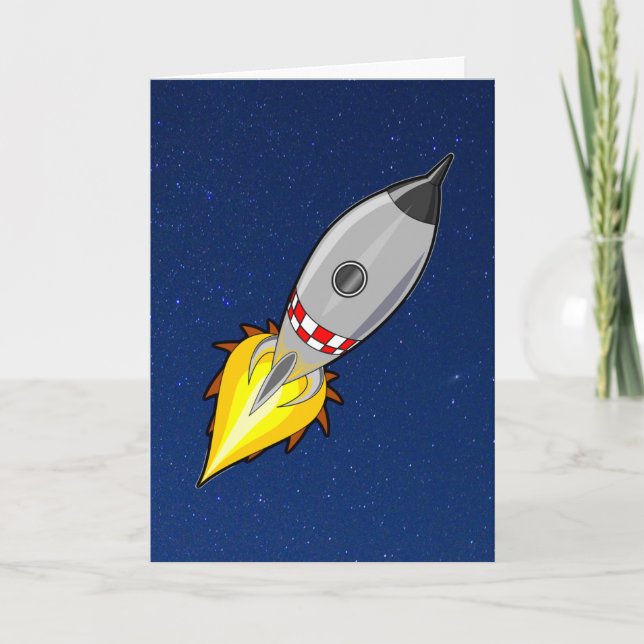 Steely-Mit Augen Missile Man Karte (Vorderseite)