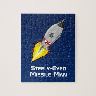 Steely-Mit Augen Missile Man Puzzle