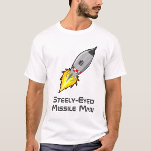 Steely-Mit Augen Missile Man T-Shirt
