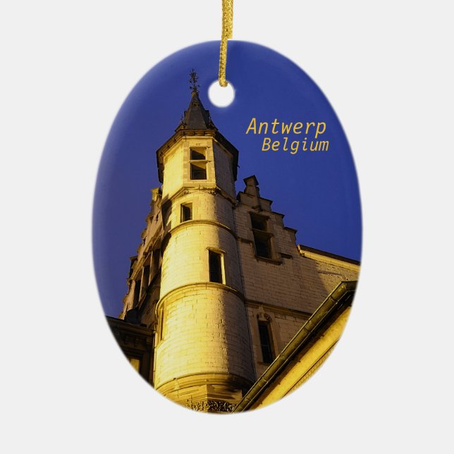 steenant, Antwerpen, Belgien Keramik Ornament (Vorne)