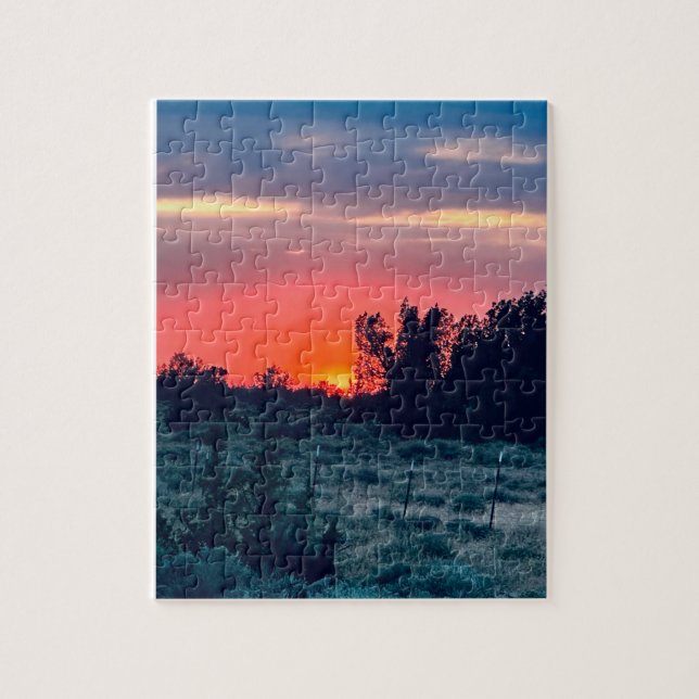 Steens Sonnenuntergangs-Puzzle  Puzzle (Vertikal)