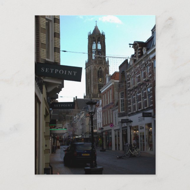 Steenweg, Utrecht Postkarte (Vorderseite)