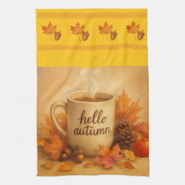 Steeped in Season Wide Border Kitchen Towels Geschirrtuch