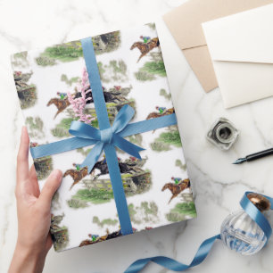 "Steeple Chase" Geschenkpapier