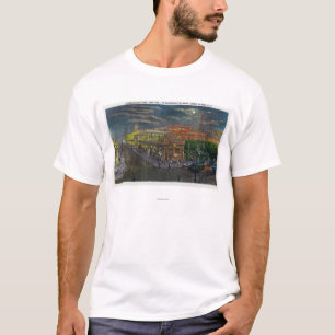 Steeplechase-Park-Brandungs-Allee zu Broadway an T-Shirt
