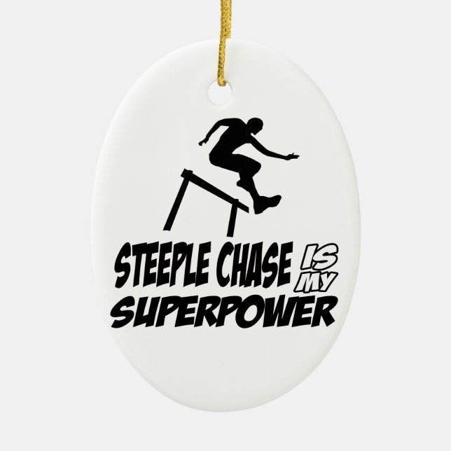 Steeplechaseentwürfe Keramikornament (Vorne)