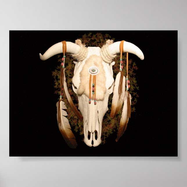 Steer Skull Poster (Vorne)