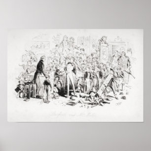 Steerforth und Mr. Mell Poster