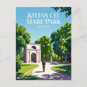 Stefan-cel-Mare-Park Moldawien Postkarte
