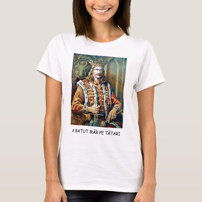 Stefan Cel Mare T-Shirt (Vorderseite)