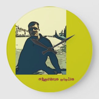 Stefano giglio　Firenze　きみのじかん展 Große Wanduhr