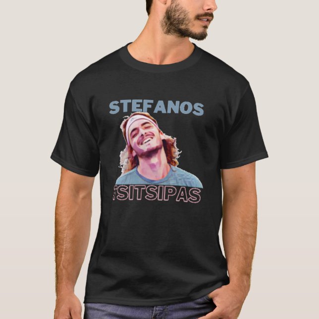 Stefanos tsitsipas  T-Shirt (Vorderseite)