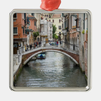 Steg in Venedig Silbernes Ornament