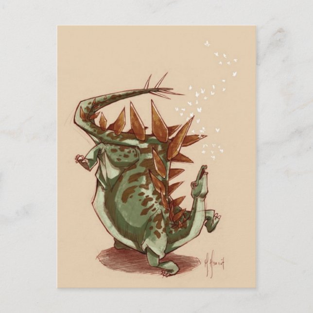 Stego Tanz Postkarte (Vorderseite)