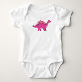 Stegosaurus Baby Bodysuit Strampler