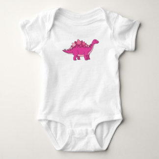 Stegosaurus Baby Bodysuit Strampler