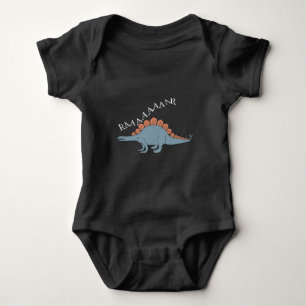 Stegosaurus - Baby Jersey Bodysuit Strampler