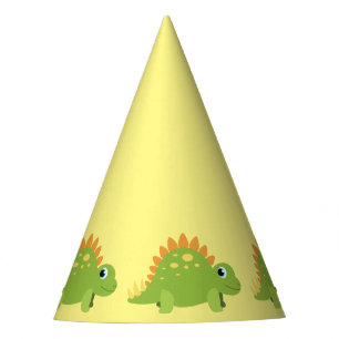 Stegosaurus Dinosaur Geburtstagsparty Partyhütchen
