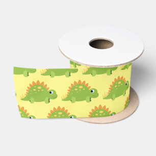 Stegosaurus Dinosaur Geburtstagsparty Satinband