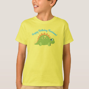 Stegosaurus Dinosaur Geburtstagsparty T-Shirt