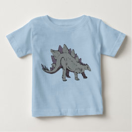 Stegosaurus dinosaurier antiker baby t-shirt