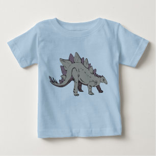 Stegosaurus dinosaurier antiker baby t-shirt