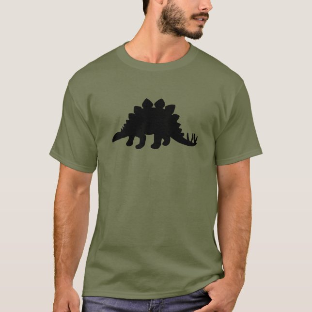 Stegosaurus-Dinosaurier T-Shirt (Vorderseite)