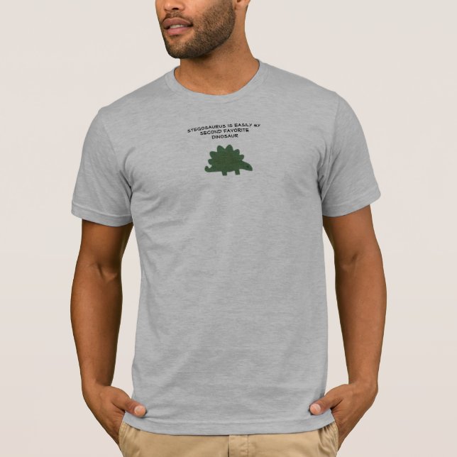 Stegosaurus ist #2 T-Shirt (Vorderseite)