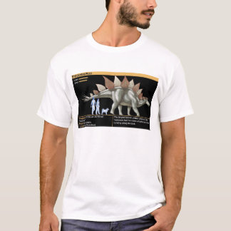 Stegosaurus - Jurassic Biologie Dinosaurier T-Shirt