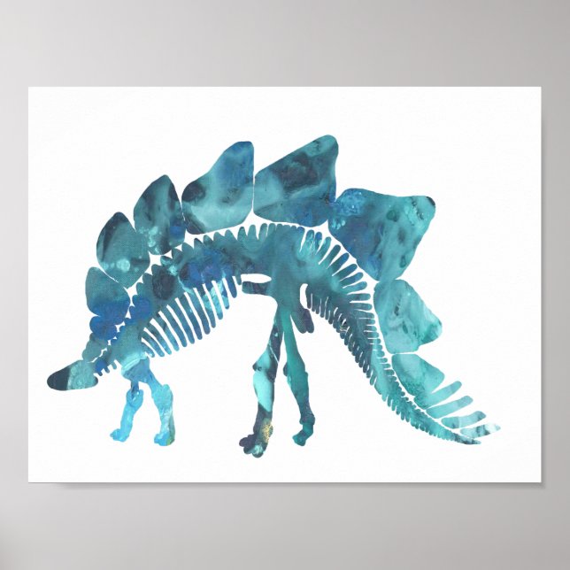 Stegosaurus Poster (Vorne)