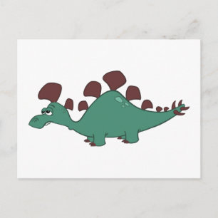 Stegosaurus Postkarte