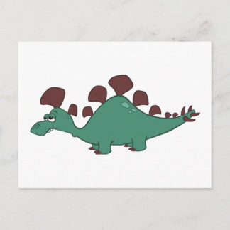 Stegosaurus Postkarte