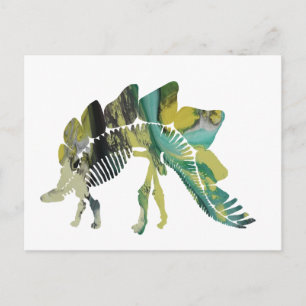 Stegosaurus Postkarte
