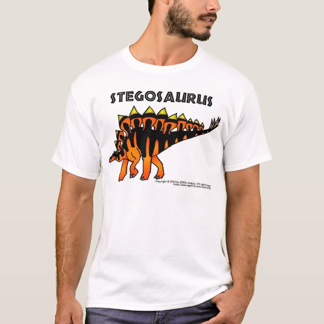 Stegosaurus T-Shirt (Vorderseite)