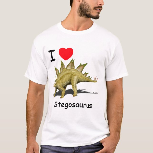 Stegosaurus-T - Shirt (Vorderseite)