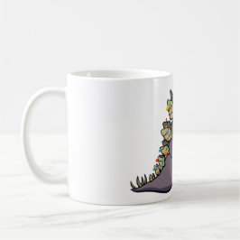 Stegosaurus-Weihnachtslicht-Tasse Tasse