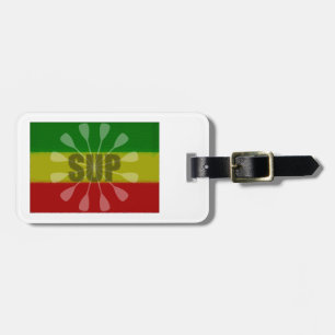 Steh auf Paddel, Paddelwirbel Gepäckanhänger