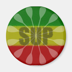 Steh auf Paddel, Paddelwirbel Magnet