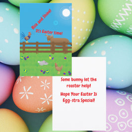 Steh auf und strahle, es ist Ostern Feiertagskarte