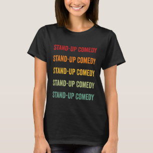 Steh Comedy auf Comedy Hobbyist Rainbow T-Shirt