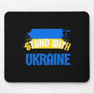 Steh für die Ukraine Anstecknadel - Ich unterstütz Mousepad
