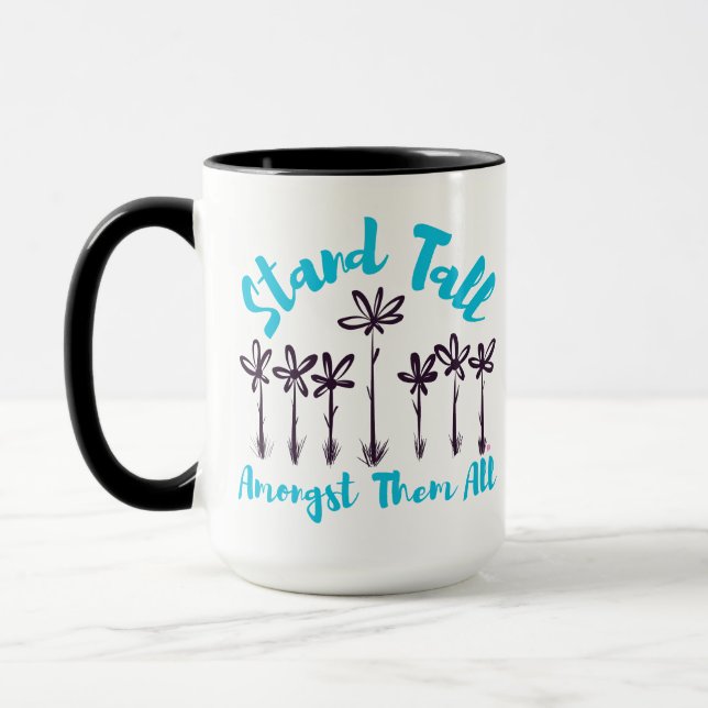 Steh hoch unter ihnen allen Tasse (Links)